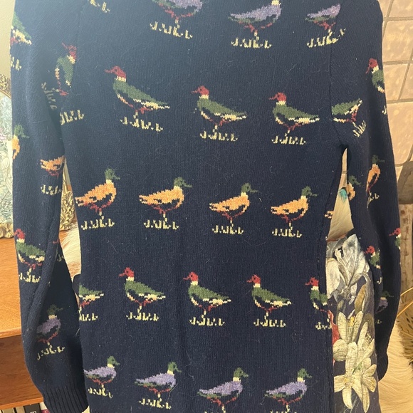 Anthropologie HWR Vintage Duck Wool Sweater - Picture 6 of 6